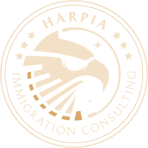 Selo Harpia Brasil (creme)